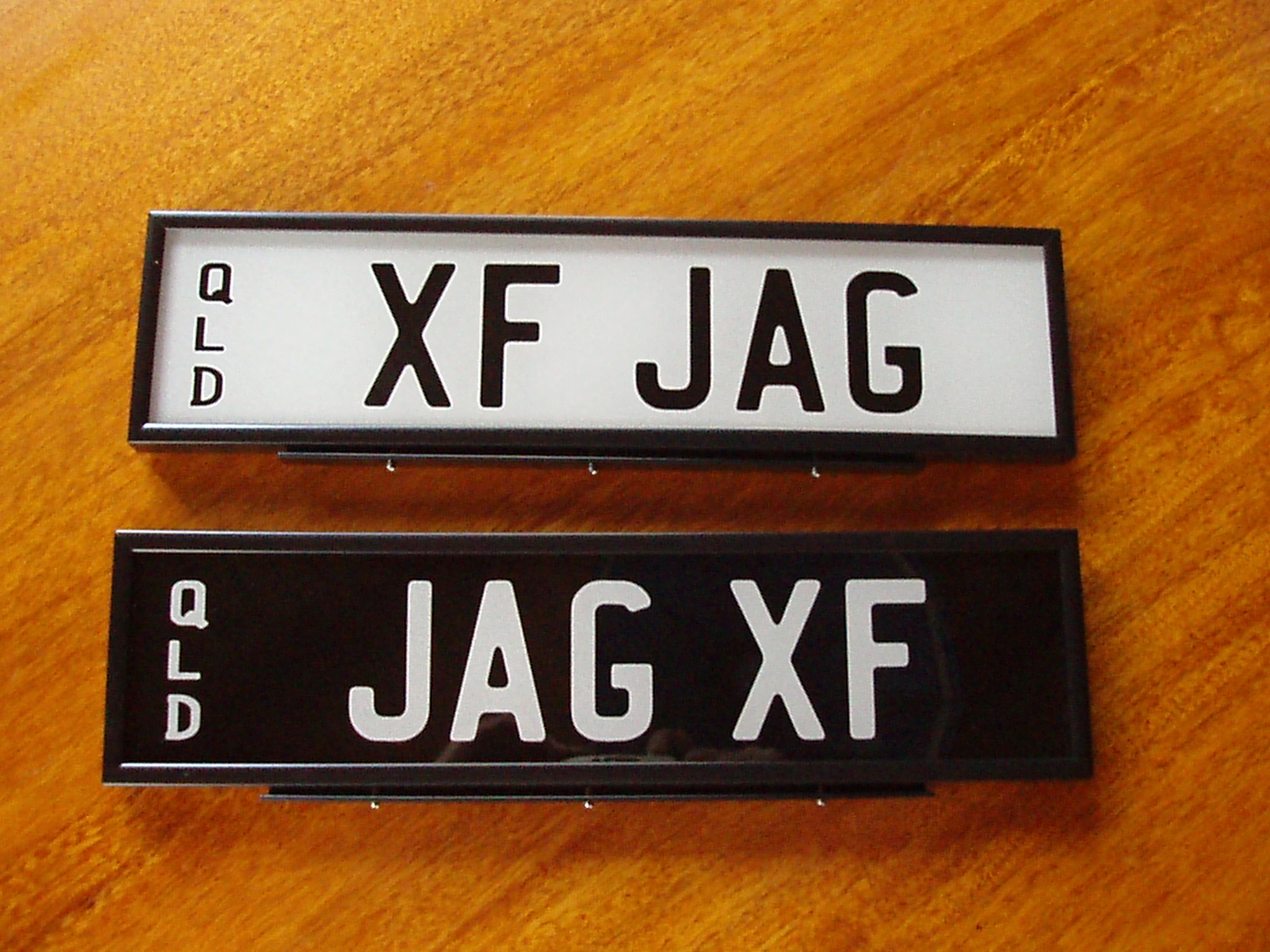Jaguar Drivers Club QLD Jaguar XF Number Plates